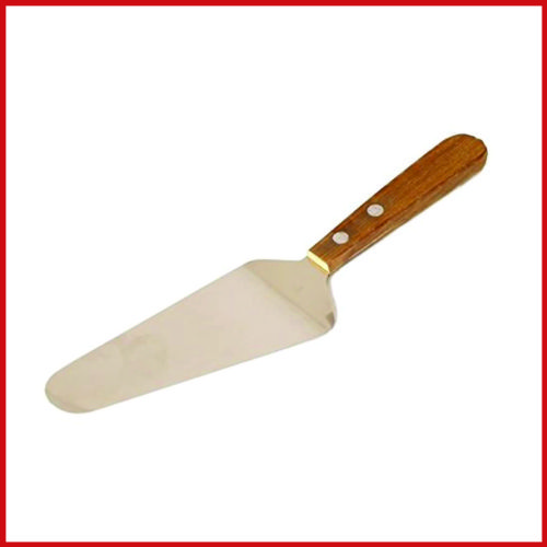 Pizza Server - Triangular Blade - Wooden Handle